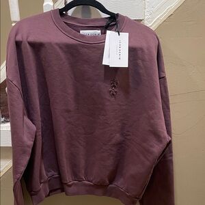Women's Plum Crew Neck Sweater